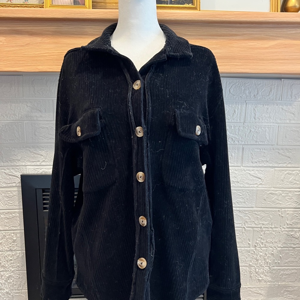 Black Corduroy Jacket